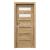 PORTA Doors SET Rámové dvere KONCEPT C2, sklo Matné, 3D fólia Dub Craft Zlatý + zárubňa