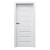 PORTA Doors SET Rámové dvere VERTE PREMIUM D.5 skloMat, 3Dfólia Borovica Andersen+ zárubeň