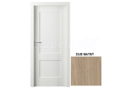 PORTA Doors SET Rámové dvere VERTE PREMIUM C.0 Plné, 3D fólia Dub Matný + zárubeň