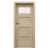 PORTA Doors SET Rámové dvere VERTE PREMIUM A.1 skloMat,3Dfólia Dub Matný + zárubeň