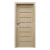PORTA Doors SET Rámové dvere VERTE PREMIUM D.0 Plné, 3Dfólia Dub Matný a zárubeň