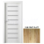 PORTA Doors SET Rámové dvere VERTE PREMIUM D.8 skloMat, 3Dfólia Dub Craft Zlatý +zárubeň