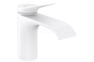 Hansgrohe VIVENIS 80 Umývadlová batéria stojánková s výpusťou s tiahl. Biela mat 75010700