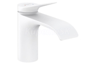Hansgrohe VIVENIS 80 Umývadlová batéria stojánková bez výpuste, Biela matná 75012700 75012