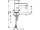Hansgrohe Vernis Blend 70 Umývadlová batéria pre studenú vodu bez výpuste, Chróm 71583000
