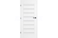 ERKADO set KAMÉLIA 1 rámové dvere presklené, fólia Premium Biela +Zárubňa
