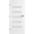 ERKADO set MAGNÓLIA 1 rámové dvere presklené, fólia Greko Biela a Zárubňa