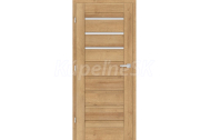 ERKADO set KAMÉLIA 4 rámové dvere presklené, CPL Laminát Dub ST +Zárubňa