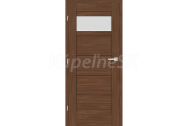 ERKADO set AZALIA 5 rámové dvere presklené, fólia Premium Orech +Zárubňa