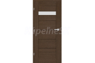 ERKADO set MAGNÓLIA 5 rámové dvere presklené, CPL Laminát Wenge Dark ST+Zárubňa