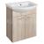 Aqualine ZOJA umývadlová skrinka 61,5x74x32,5cm, dub platin, 2x dvierka