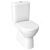 Jika LYRA PLUS WC-kombi Rimless 43cm bez oplachového kruhu, zvislý odpad, spodný pr.vody