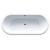 Kaldewei Oválna vaňa CLASSIC DUO OVAL 111, 1800x800x420, AS, alpská biela