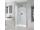 Roth CI FXO Bočná stena pre sprchové dvere do niky 33x200cm, Brillant/sk.Číre