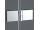 Roth CI 2CL 1-krídlové sprchové dvere skladacie 80x200cm Ľavé, Brillant/sk.Číre