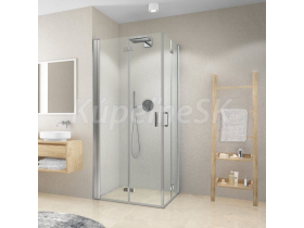 Roth CI 2CR 1-krídlové sprchové dvere skladacie 90x200cm Pravé, Brillant/sk.Číre