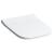 Geberit Smyle Square WC sedadlo Slim Softclose, Odnímateľné, Duroplast, Biele-upevn.Zhora