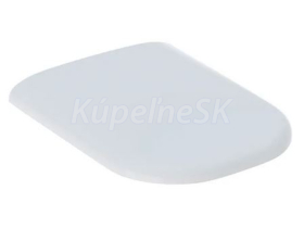 Geberit Smyle WC sedadlo, Softclose, Odnímateľné, Duroplast, Biele