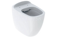 Geberit Citterio Stojacie WC hlboké splachovanie univerz. odpad, Rimfree, Biele/KeraTect