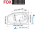 Santech Fox asymetrická masážna vaňa 170x95,5 L Body 300