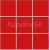 Rako COLOR TWO GAA0K359 mozaika 9,7x9,7 Červená 9,7x9,7x0,6cm, 1.tr. lesklý