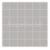 Rako COLOR TWO mozaika set 30x30 cm 5x5cm Šedá GDM05110, 1.tr. matný