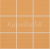 Rako POOL mozaika set 30x30 cm 10x10cm SvetloOranžová GRS0K650, 1.tr. R10B matná
