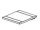 Rako COLOR TWO bezbariérová tvarovka priebežná 9,7x9,7cm SvetloBéžová GTP0N607, 1.tr.