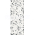 Opoczno PENNE WHITE INSERTO FLOWER 20X50, obklad-dekor OD018-007,1.tr.