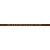 Cersanit OXIA brown 2,5x50, sklenená listela, WD207-009