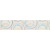 Cersanit ATOLA bianco listwa kola blue 6,5x30, listela, WD212-030