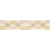 Cersanit FELINA BEIGE BORDER GEO 8,5X40, listela WD214-010,1.tr.