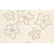 ARANCIA cream inserto flower, obklad-dekor 25×40cm, WD 299-003
