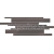 OPOCZNO WD164-261 KANDO GRAPHITE MOSAIC SATIN 14,7X41