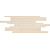 OPOCZNO WD164-274 KANDO OFF-WHITE MOSAIC STRIPS SATIN 14,7X41cm