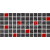 Cersanit KAROO GRAPHITE MOSAIC GLASS 14,7X29,7, glaz.gres-dekor OD193-011,1.tr.
