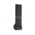 RAKO Taurus Color sokel so žliabkom vonkajší roh 2,3x8x0,7cm, 19 Black - matná, TSERH019,