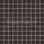 Cersanit EQUINOX BLACK MOSAIC SQUARE 29X29, glaz.gres-mozaika OD638-009,1.tr.