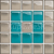 Opoczno UNIVERSAL GLASS DECORATION Azure/Dark Beige Mosaic B New 14,8X14,8 mozaika,1.tr.