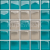 Opoczno UNIVERSAL GLASS DECORATION Azure/Dark Beige Mosaic C New 14,8X14,8 mozaika,1.tr.