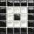 Cersanit UNIVERSAL GLASS DECORATION White/Black Mosaic C New 14,8X14,8 mozaika,1.tr.