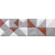 Cersanit DELICATE LINES Multicolour Inserto Geo 25X75 obklad-dekor, OD432-005,1.tr.