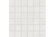 Rako EXTRA WDM05719 dlažba-mozaika matná 30x30cm,kocka 4,8x4,8,biela, rektif,mrazuv,1.tr.