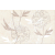 Cersanit FERRATA Beige Flower 25x40x0,85 cm obklad-dekor lesklý WD953-006, 1.tr