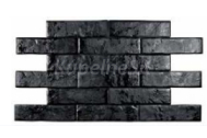 Pamesa BRICKWALL Negro obklad, dlažba 7x28 matná