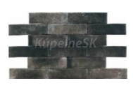 Pamesa BRICKWALL GRAPHITE obklad, dlažba 7x28 matná