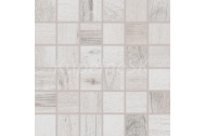 Rako DDM06745 SALOON dlažba-mozaika Bielošedá 4,8x4,8x1cm matná, rekt, mrazuv, R10,1.tr