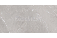 Cersanit ASSIER GREY INSERTO GLOSSY 29,7x60x0,85 cm, obklad-dekor lesklý, ND919-002, 1.tr