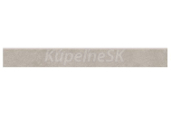 Cersanit ARES LIGHT GREY SKIRTING 7,2X59,8 glaz.gres-Sokel matný mrazuvzd. OD708-031, 1.tr