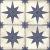 SUPERCERAMICA HIDRAULICO dlažba Star Blue 45x45 (bal=1,62m2)